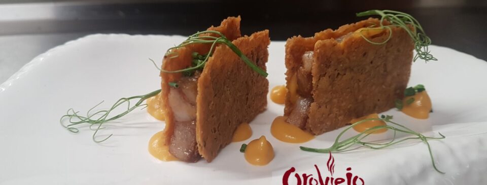 Nueva jeta versionada en restaurante Oroviejo Salamanca